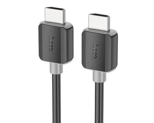 Кабель HOCO US08 HDTV 2.0 male-to-male 4K HD data cable(L=3M) Black (6931474799401 )