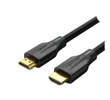 Кабель Vention Cotton Braided 8K HDMI-HDMI v2.1 Cable 1M Black (AAUBF) (AAUBF)