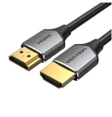 Кабель Vention Ultra Thin HDMI Male to Male HD v2.0 Cable 3M Gray Aluminum Alloy Type (ALEHI) (ALEHI)