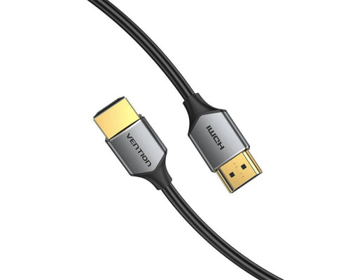 Кабель Vention Ultra Thin HDMI Male to Male HD v2.0 Cable 3M Gray Aluminum Alloy Type (ALEHI) (ALEHI)