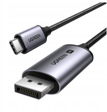 Кабель UGREEN CM556 USB-C to DisplayPort 8K Cable 1m(UGR-25157) (UGR-25157)