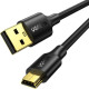 Перехідник UGREEN US132 USB 2.0 A Male to Mini 5 Pin Male Cable 1m (Black)(UGR-10355) (UGR-10355)