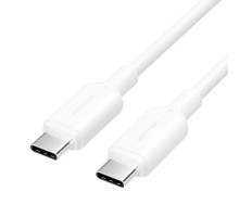 Кабель Vention USB 2.0 Type-C Male to Type-C Male 3A Cable 2M White PVC Type (TRCWH)