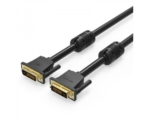 Кабель Vention DVI(24+1) Male to Male Cable 1.5M Black (EAABG) (EAABG)