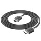 Кабель HOCO US08 HDTV 2.0 male-to-male 4K HD data cable(L=2M) Black (6931474799395)