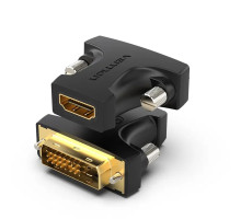 Адаптер Vention HDMI Female to DVI (24+1) Male Adapter Black (AILB0) (AILB0)