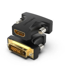 Адаптер Vention HDMI Female to DVI (24+1) Male Adapter Black (AILB0) (AILB0)