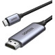 Кабель UGREEN MM142 USB-C to HDMI Male to Male Cable Aluminum Shell 1.5m (Gray Black)(UGR-50570) (UGR-50570)