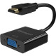 Адаптер ESSAGER Phantom HD Convertor (HDMI to VGA) Black (EZJHV-HY01)