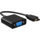 Адаптер ESSAGER Phantom HD Convertor (HDMI to VGA) Black (EZJHV-HY01)