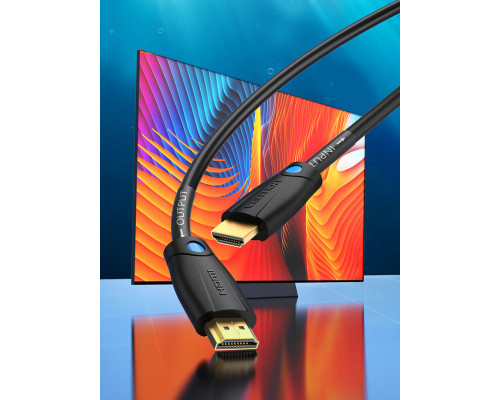 Кабель Vention HDMI Cable 1M Black for Engineering (AAMBF)