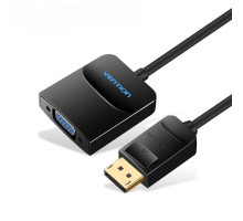 Перехідник Vention DP to VGA Converter 0.15M Black (HBFBB) (HBFBB)