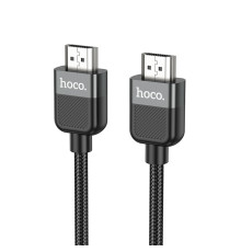 Кабель HOCO US09 Cutting-edge HDTV 2.0 male-to-male 4K HD data cable(L=1M) Black (6942007608954 )