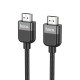 Кабель HOCO US09 Cutting-edge HDTV 2.0 male-to-male 4K HD data cable(L=1M) Black (6942007608954 )