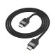 Кабель HOCO US09 Cutting-edge HDTV 2.0 male-to-male 4K HD data cable(L=1M) Black (6942007608954 )