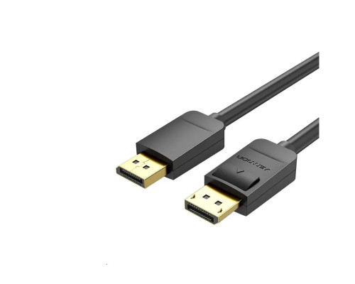 Кабель Vention DisplayPort 4К Cable 1M Black (HACBF) (HACBF)