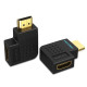 Адаптер Vention HDMI 90 Degree Male to Female Adapter Black (AIOB0) (AIOB0)