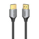 Кабель Vention Ultra Thin HDMI Male to Male HD v2.0 Cable 1.5M Gray Aluminum Alloy Type (ALEHG) (ALEHG)