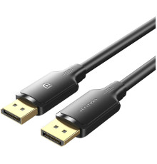 Кабель Vention DisplayPort Male to Male 4K HD Cable 1.5M Black (HAKBG)