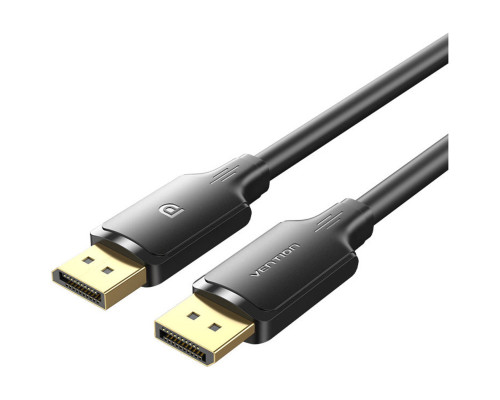 Кабель Vention DisplayPort Male to Male 4K HD Cable 1.5M Black (HAKBG)