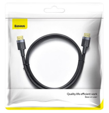 Кабель Baseus Cafule 4KHDMI Male To 4KHDMI Male Adapter Cable 2m Black (CADKLF-F01)