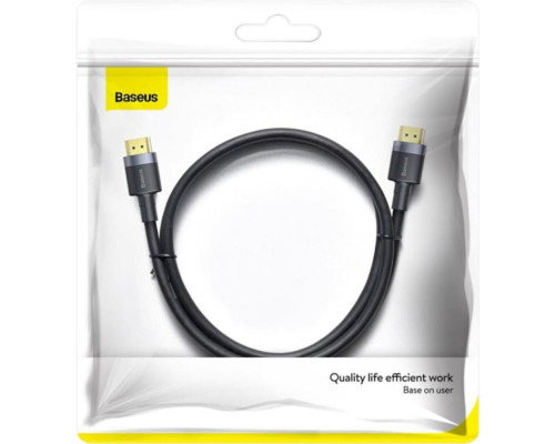 Кабель Baseus Cafule 4KHDMI Male To 4KHDMI Male Adapter Cable 2m Black (CADKLF-F01)