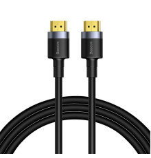 Кабель Baseus Cafule 4KHDMI Male To 4KHDMI Male Adapter Cable 3m Black (CADKLF-G01)