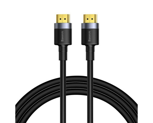 Кабель Baseus Cafule 4KHDMI Male To 4KHDMI Male Adapter Cable 3m Black (CADKLF-G01)