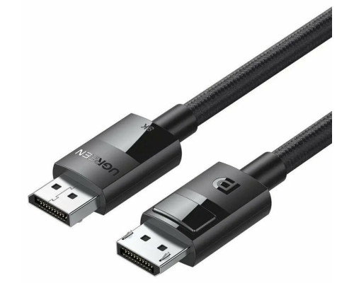Кабель UGREEN DP114 DP 1.4 Male to Male Plastic Case Braided Cable 2m (UGR-80392) (UGR-80392)