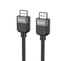 Кабель HOCO US09 Cutting-edge HDTV 2.0 male-to-male 4K HD data cable(L=3M) Black (6942007608978 )