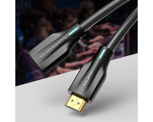 Кабель Подовжувач Vention HDMI Extension Cable 8K 1.5M Black (AHBBG) (AHBBG)