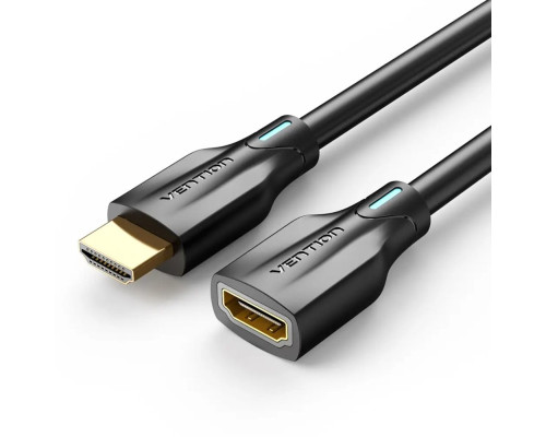 Кабель Подовжувач Vention HDMI Extension Cable 8K 1.5M Black (AHBBG) (AHBBG)