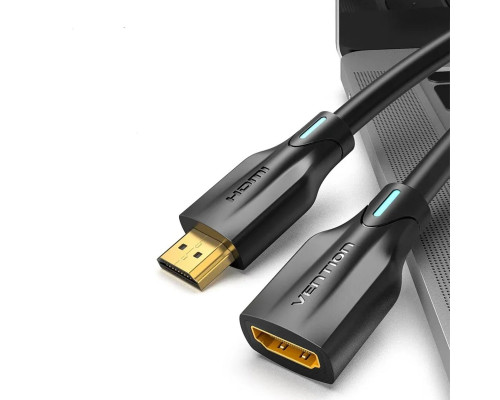 Кабель Подовжувач Vention HDMI Extension Cable 8K 1.5M Black (AHBBG) (AHBBG)