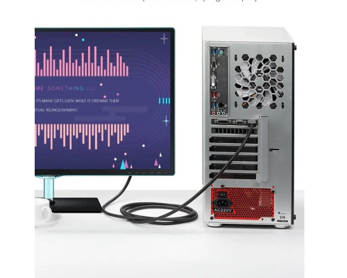 Кабель Vention HDMI to DVI Cable 1M Black (ABFBF) (ABFBF)