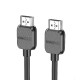 Кабель BOROFONE BUS02 Vivido HDTV 2.0 male-to-male 4K HD data cable(L=2M) Black (6941991105982)