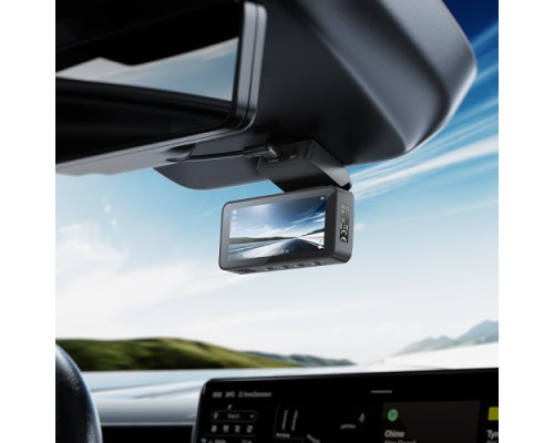 Відеореєстратор HOCO DV11 driving recorder 2K display GPS Gray mag-6942007640169138663