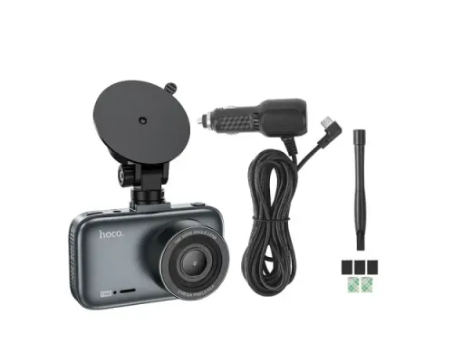 Відеореєстратор HOCO DV5 Driving recorder with 3-inch display Чорний mag-6942007619738145065