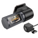 Відеореєстратор HOCO DV8 2K display hidden driving recorder(with rear camera) Black (6942007623384)