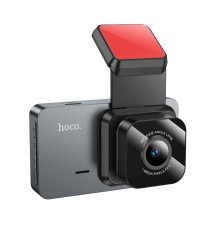 Відеореєстратор HOCO DV9 3-inch screen driving recorder (720P) Metal Gray (6942007633345)