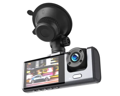 Відеореєстратор XO XJ03 Front and Rear Dual Camera Car Recorder 1080 HD Video Чорний mag-6920680857432147301