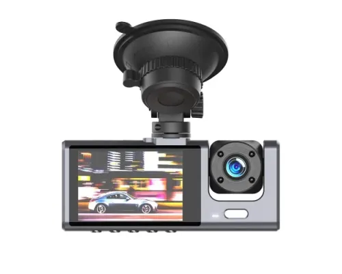 Відеореєстратор XO XJ03 Front and Rear Dual Camera Car Recorder 1080 HD Video Чорний mag-6920680857432147301
