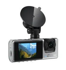 Відеореєстратор XO XJ03 Front and Rear Dual Camera Car Recorder 1080 HD Video Чорний mag-6920680857432147301
