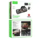 Відеореєстратор HOCO DV8 2K display hidden driving recorder(with rear camera) Чорний mag-6942007623384146726