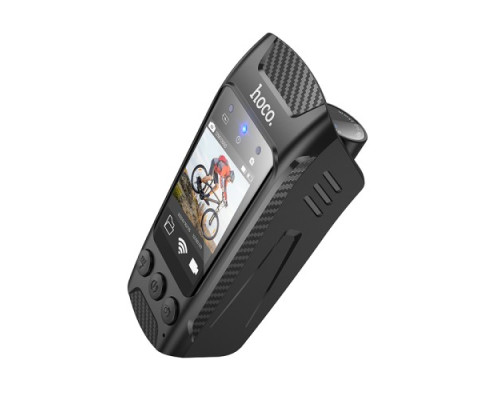 Відеореєстратор для вело/мото HOCO DV104 4K Riding recorder black mag-6942007646000138148