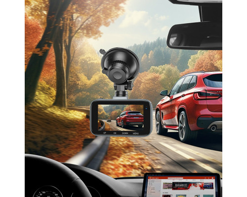 Відеореєстратор HOCO DV5 Driving recorder with 3-inch display (6942007619738)