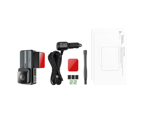 Відеореєстратор HOCO DV11 driving recorder 2K display GPS Silvery Gray (6942007640169)