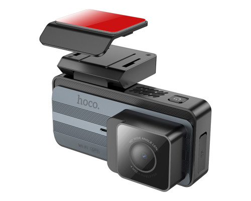 Відеореєстратор HOCO DV11 driving recorder 2K display GPS Silvery Gray (6942007640169)