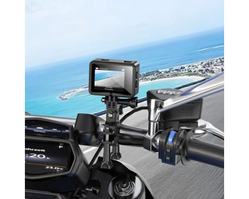 Спортивна камера НОСО DV102 4K anti-shake sports camera Чорна mag-6942007633352142587