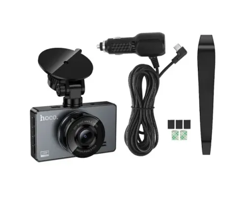 Відеореєстратор HOCO DV14 3-inch screen display driving recorder(720P) black mag-6942007653961151847