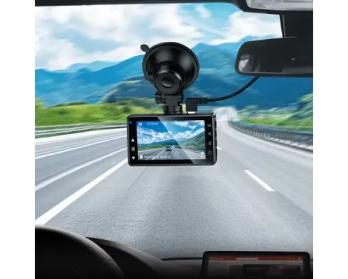 Відеореєстратор HOCO DV14 3-inch screen display driving recorder(720P) black mag-6942007653961151847